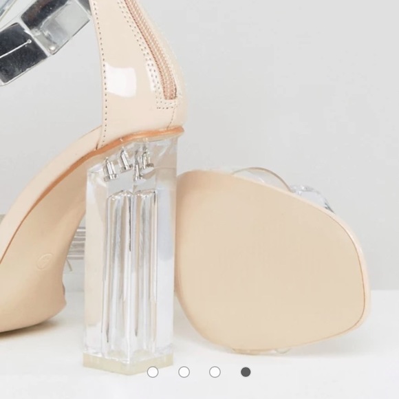 BRAND NEW Public Desire clear heels - Picture 4 of 8